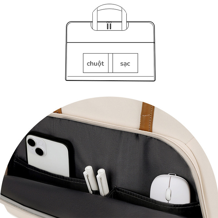 Tui Dung Chong Soc Laptop Cho Nu Gb Tl40 12